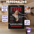 Personalized TIME Magazine Baby Notebook – Custom Photo, Name & Quote | Funny Mom Gift
